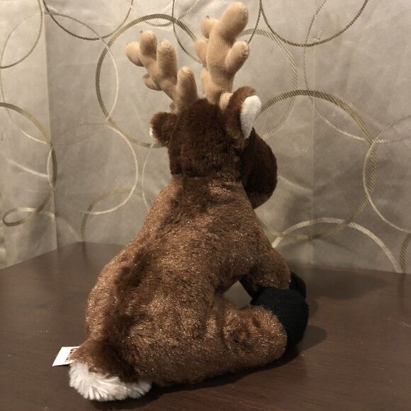 GANZ Webkinz Reindeer Deer Plush Toy HM137 8" Stuffed Animal Holiday No Tag - Picture 6 of 10